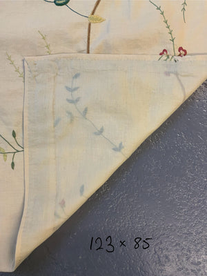 Crewel work fragment  (123 x 85cm)