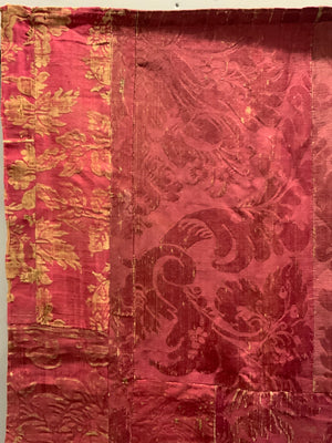 Damask antique composite silk hanging (262 x 95cm)