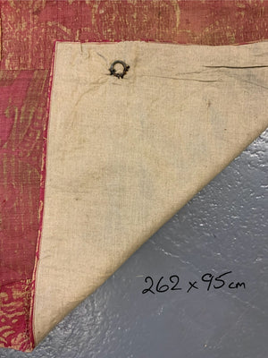 Damask antique composite silk hanging (262 x 95cm)