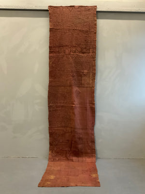 DRC Congo Bushong Kuba rafia (302 x 75cm)