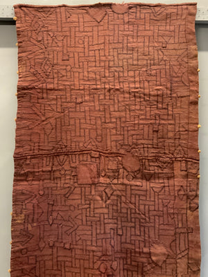 DRC Congo Bushong Kuba rafia (302 x 75cm)