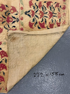 Uzbekistan Antique Uratube / Khojand Uzbekistan suzani  (222 x 158cm)