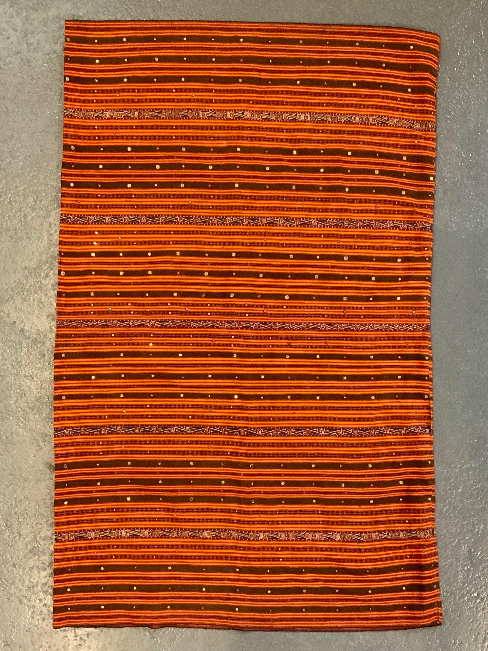 Sumatran banded Lumpung Croe Tapis (110 x 69cm)