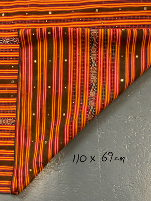 Sumatran banded Lumpung Croe Tapis (110 x 69cm)