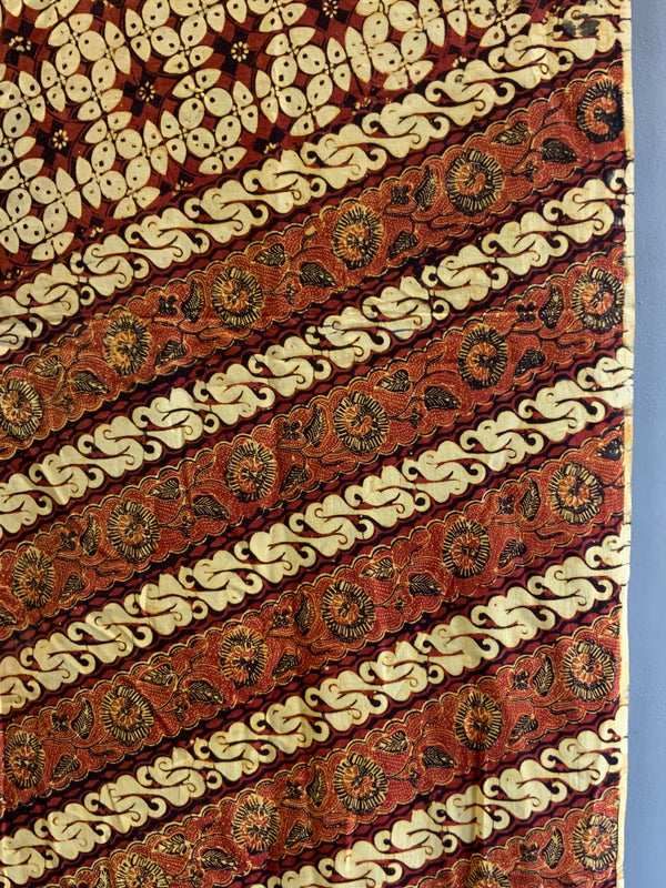 Javanese cotton batik sarong (201 x 101cm) - Clive Rogers