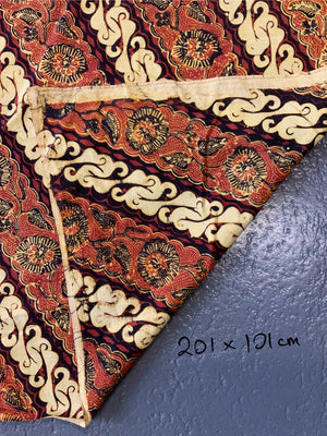 Javanese cotton batik sarong (201 x 101cm)