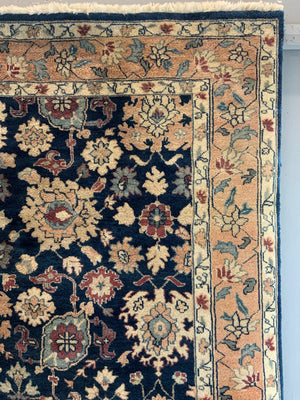 Indian Harshang design large rug (215 x 159cm)