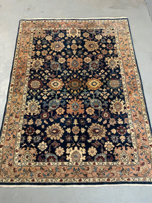 Indian Harshang design large rug (215 x 159cm)