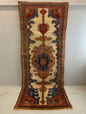 Hamadan Mehraban antique kelleigh carpet (328 x 126cm)