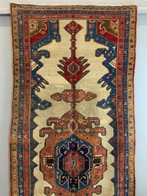 Hamadan Mehraban antique kelleigh carpet (328 x 126cm)