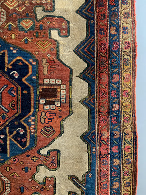 Hamadan Mehraban antique kelleigh carpet (328 x 126cm)