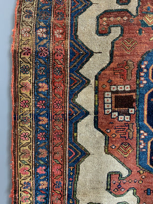 Hamadan Mehraban antique kelleigh carpet (328 x 126cm)