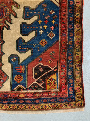 Hamadan Mehraban antique kelleigh carpet (328 x 126cm)