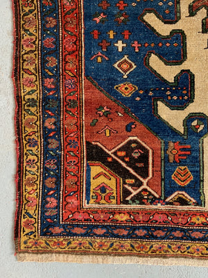 Hamadan Mehraban antique kelleigh carpet (328 x 126cm)