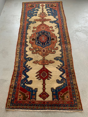 Hamadan Mehraban antique kelleigh carpet (328 x 126cm)