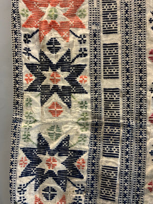 Skåne Dukagång / Drättaduk wool weft-float (148 x 135cm)