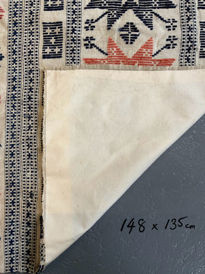 Skåne Dukagång / Drättaduk wool weft-float (148 x 135cm)