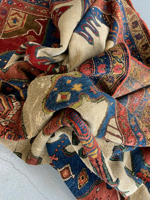 Hamadan Mehraban antique kelleigh carpet (328 x 126cm)