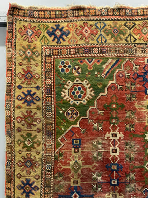 Turkish Dazkri antique rug (262 x 144cm)