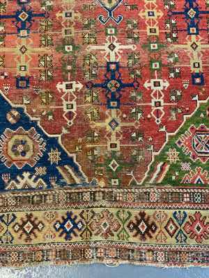 Turkish Dazkri antique rug (262 x 144cm)