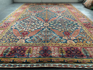European vintage carpet of NWP design (364 x 236cm)