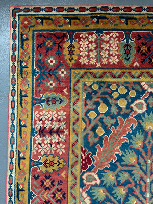 European vintage carpet of NWP design (364 x 236cm)