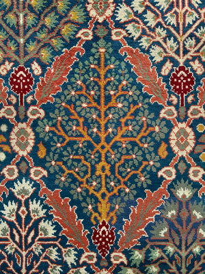 European vintage carpet of NWP design (364 x 236cm)