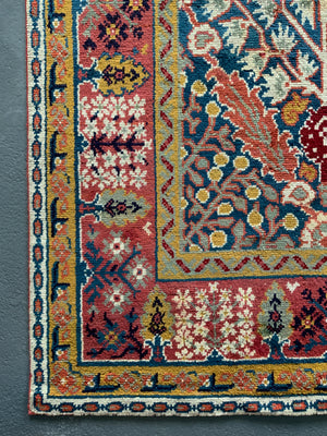 European vintage carpet of NWP design (364 x 236cm)