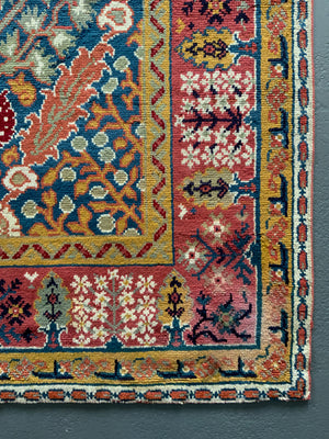 European vintage carpet of NWP design (364 x 236cm)