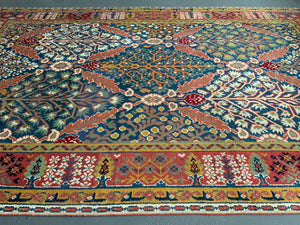 European vintage carpet of NWP design (364 x 236cm)