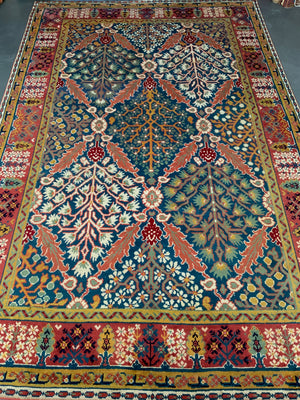 European vintage carpet of NWP design (364 x 236cm)