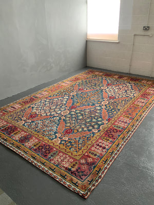 European vintage carpet of NWP design (364 x 236cm)