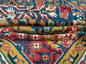 European vintage carpet of NWP design (364 x 236cm)
