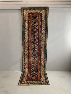 Caucasian Shirvan antique runner (315 x 94cm)
