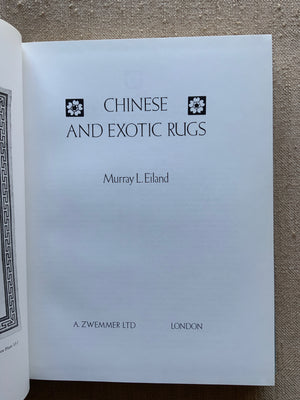 Eiland, Murray L. : Chinese and Exotic Rugs