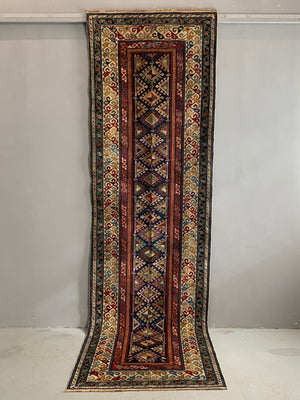 Caucasian Shirvan antique runner (315 x 94cm)