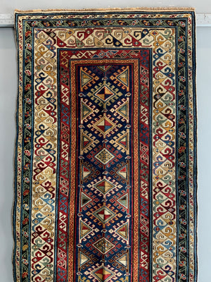 Caucasian Shirvan antique runner (315 x 94cm)