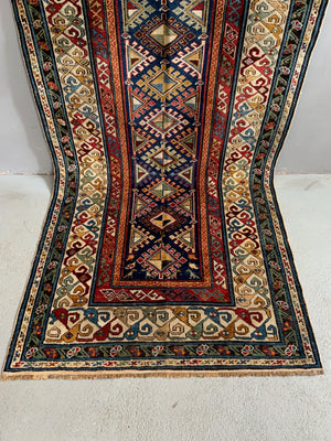 Caucasian Shirvan antique runner (315 x 94cm)