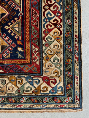 Caucasian Shirvan antique runner (315 x 94cm)