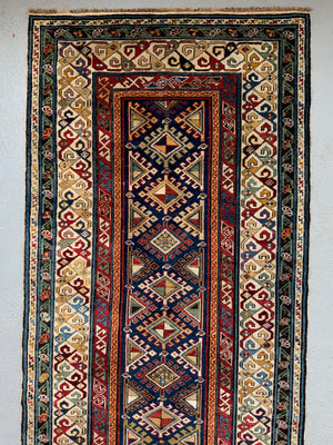Caucasian Shirvan antique runner (315 x 94cm)