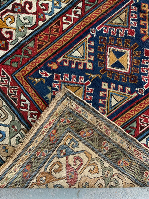Caucasian Shirvan antique runner (315 x 94cm)