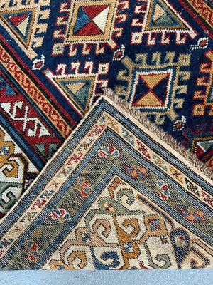 Caucasian Shirvan antique runner (315 x 94cm)