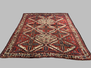 Antique Bactiari carpet (325 x 282cm)