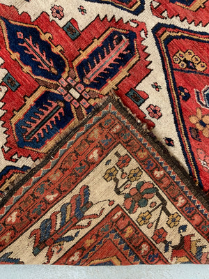 Antique Bactiari carpet (325 x 282cm)