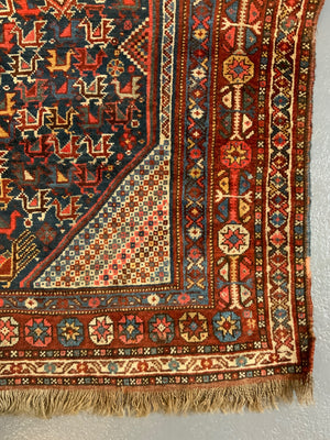 Shiraz vintage bird carpet (312 x 204cm)