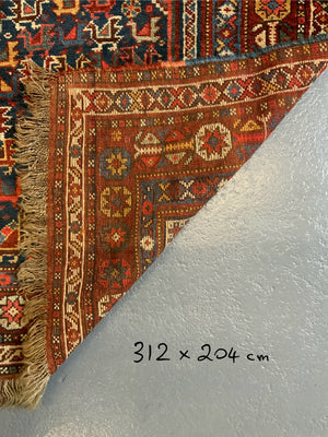 Shiraz vintage bird carpet (312 x 204cm)