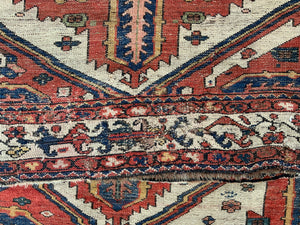 Antique Bactiari carpet (325 x 282cm)