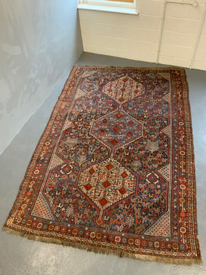 Shiraz vintage bird carpet (312 x 204cm)