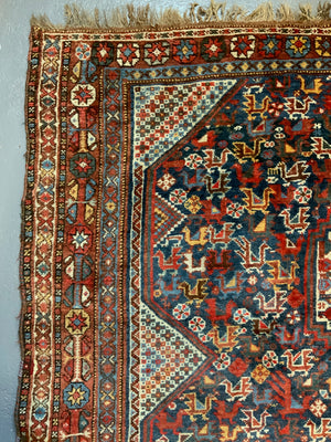 Shiraz vintage bird carpet (312 x 204cm)
