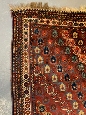 Khamseh small antique rug (132 x 80cm)